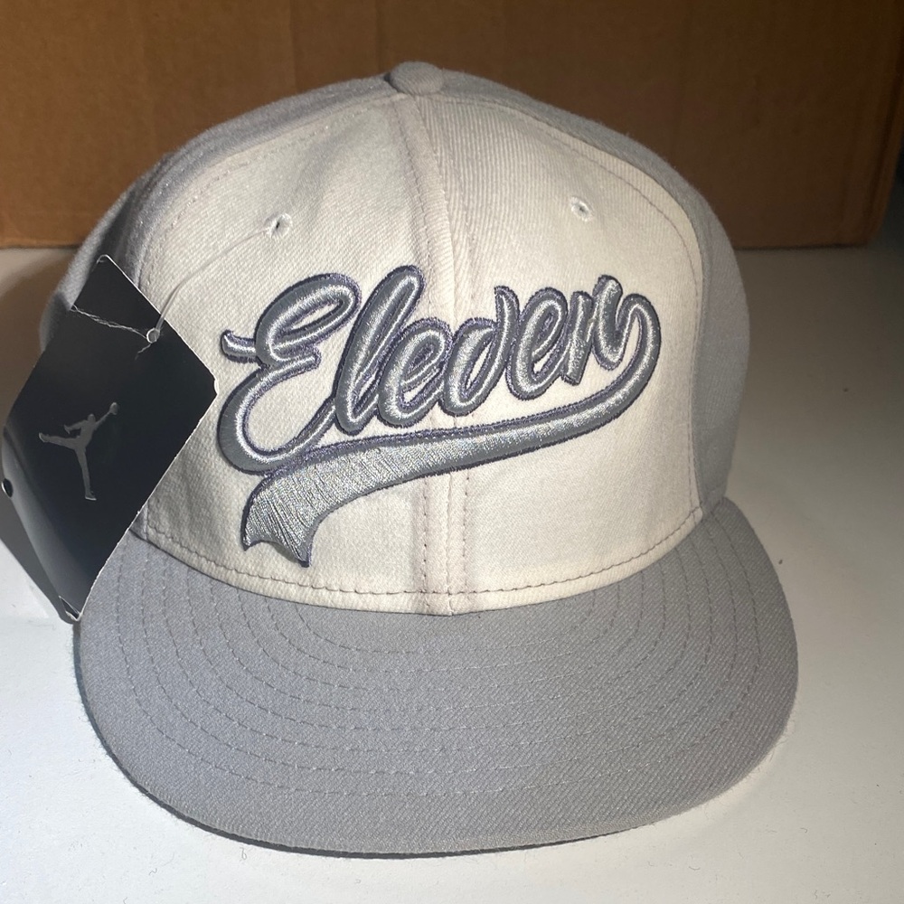 Air Jordan Eleven Cool Greys Men's Fitted Hat Cap size 7 1/2